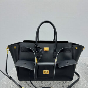 Balenciaga Bel Air Small Carry All Bag Black